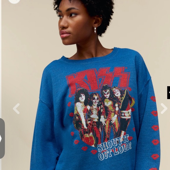 Daydreamer Tops - Daydreamer KISS SHOUT IT OUT LOUD
OVERSIZED CREW